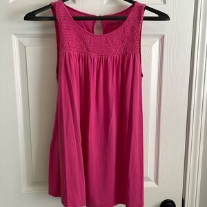 Motherhood Maternity sleeveless pink tank top